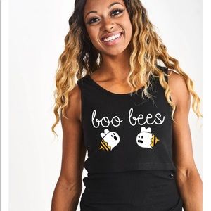 Last year’s Latched Mama Glow Boo-Bees Nursing Tank - Small / Black